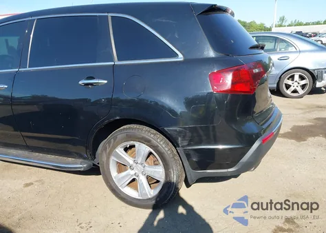 2013 Acura Mdx Technology Package z USA, uszkodzony, nr VIN 2HNYD2H32DH508970